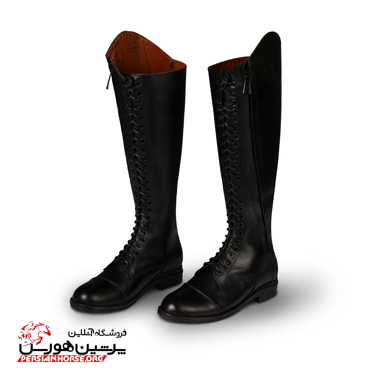 چکمه سوارکاری چرم دست دوز پیتکو مدل هیرو