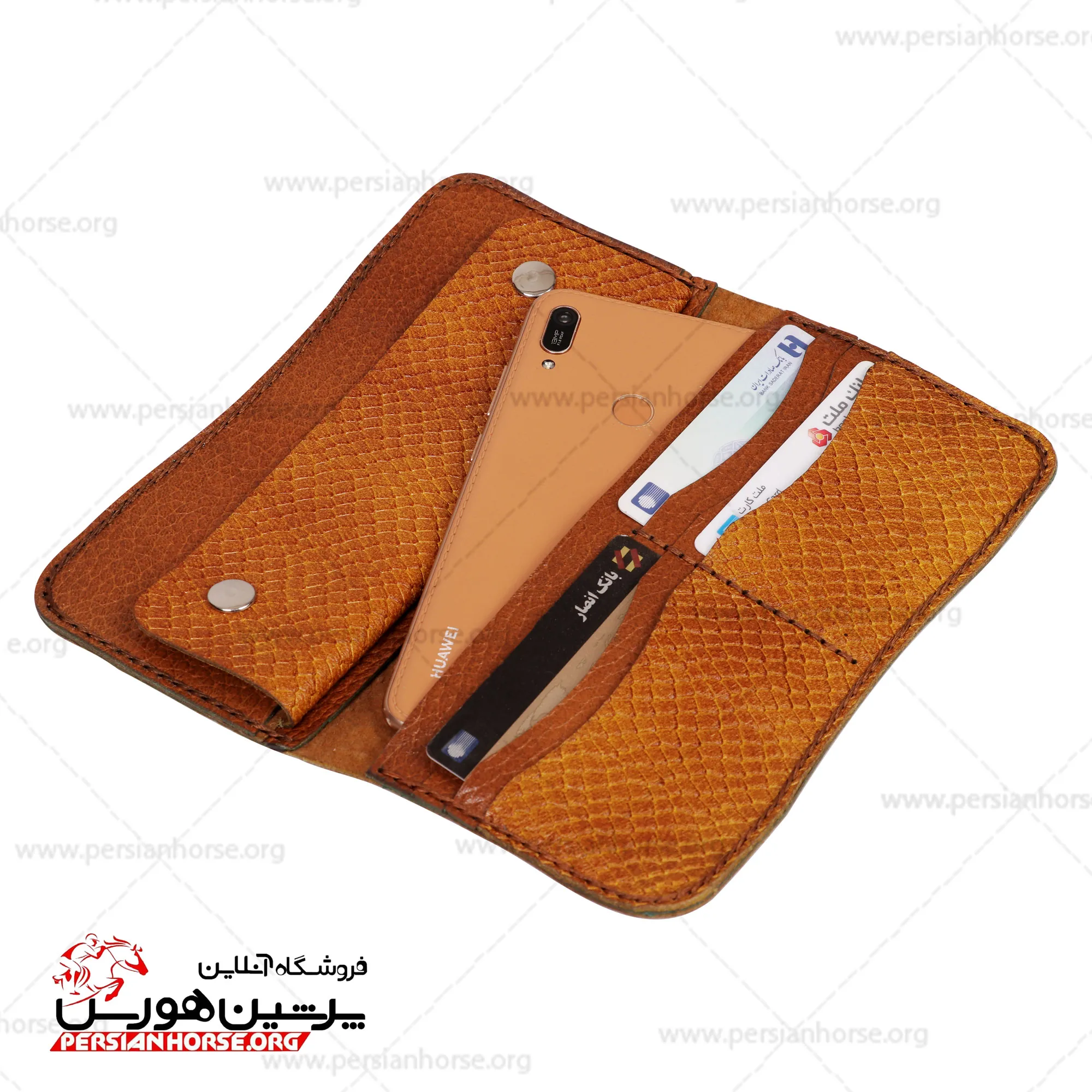 کیف پول و مدارک چرم پیتکو