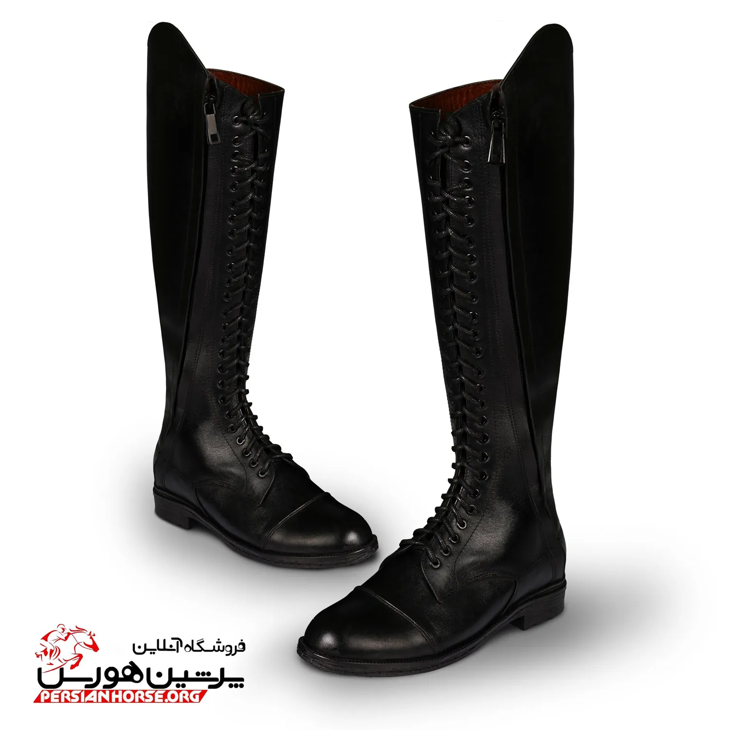 چکمه سوارکاری چرم دست دوز پیتکو مدل هیرو