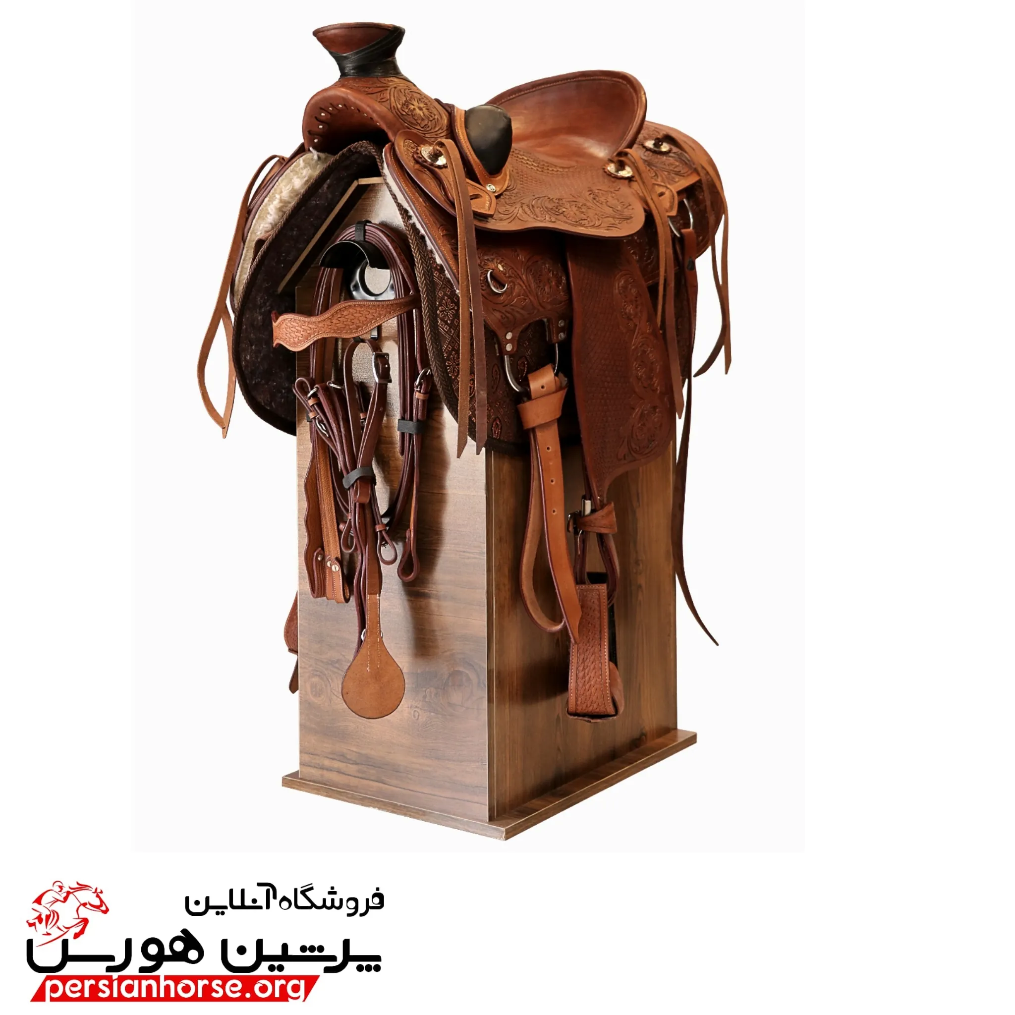 زین کابویی کامل تمام چرم استرالیایی